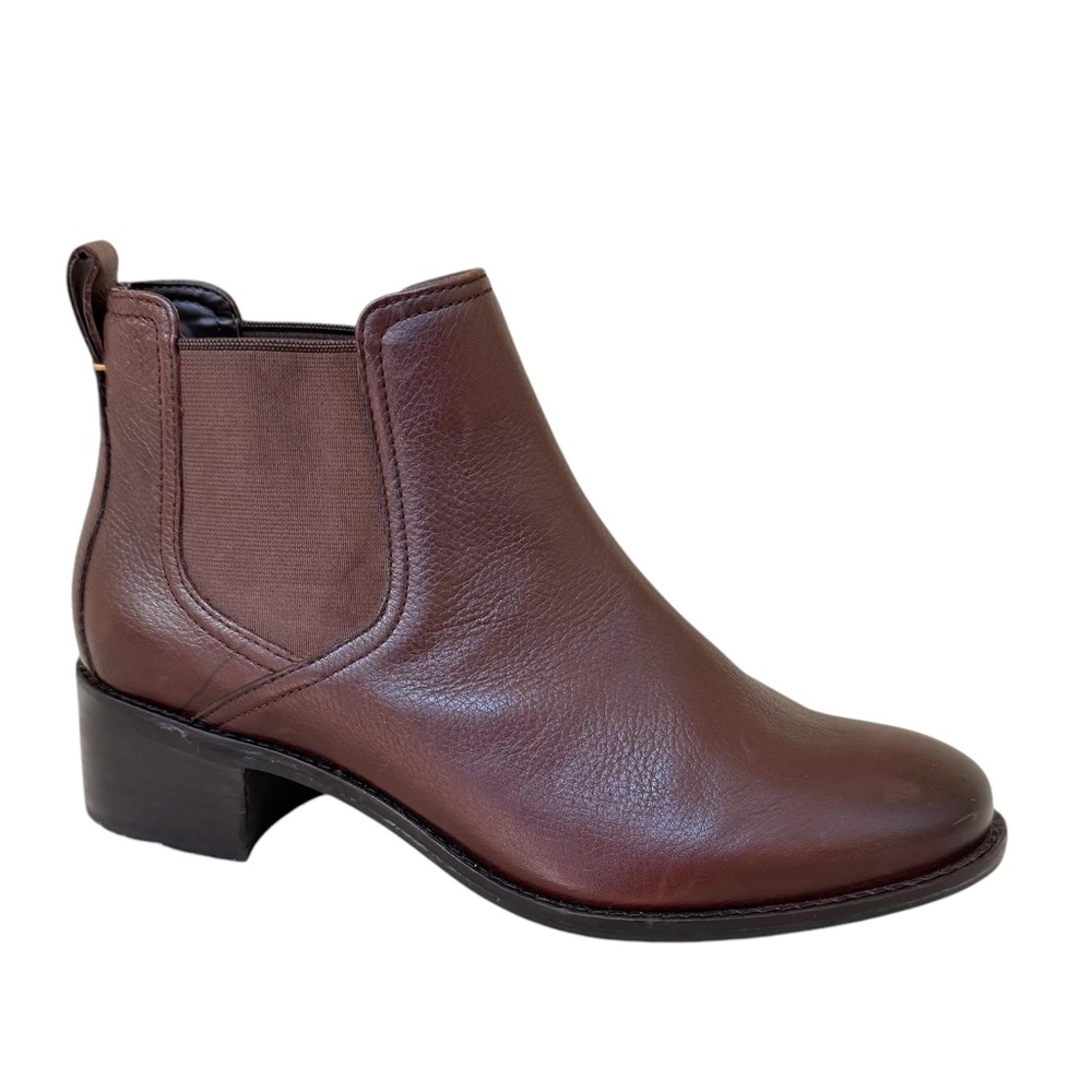 Cole Haan Cassie Ankle Bootie Dark Brown Size 9B - Picture 2 of 9